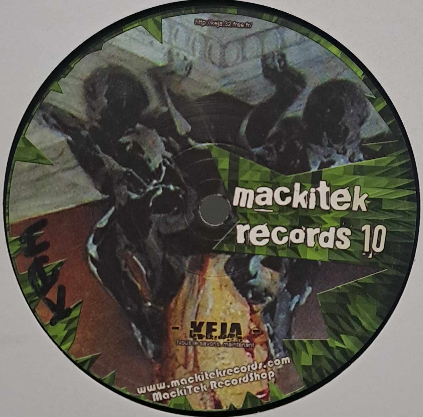 Mackitek 10 - vinyle freetekno